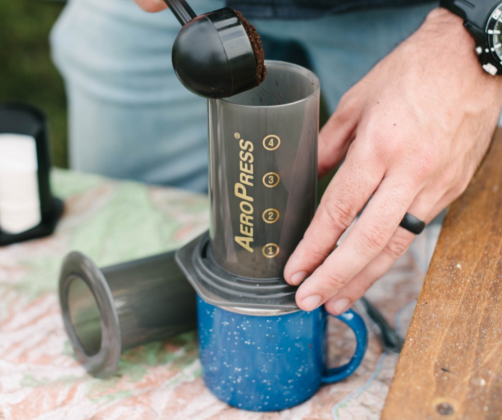 AeroPress Brewing Guide: Coffee Pour