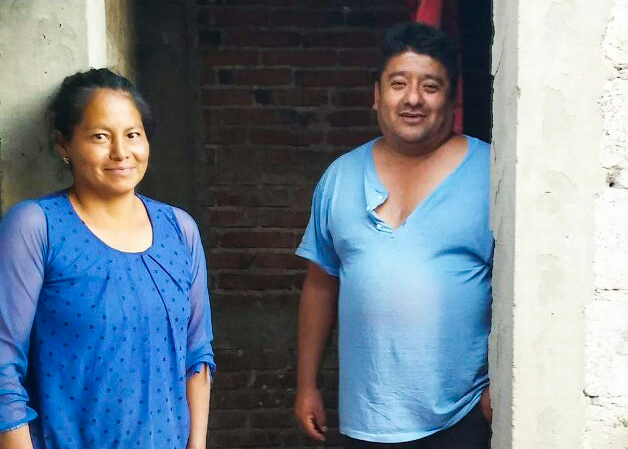 (March) Puebla, Mexico-- Pastor Enrique Gonzalez at Centro Cristiano Philadelphia No 10 partnered with HOPE Coffee to construct a bathroom for Sergio, Grindelia and their three children. After seeing Christ’s love in action, the family decided to attend church for the first time!